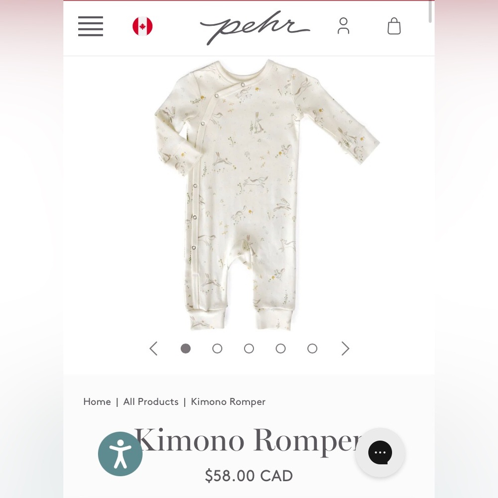 Pehr Kimono romper